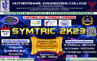 SYMTRIC 2K23 EEE Technical Symposium Poster